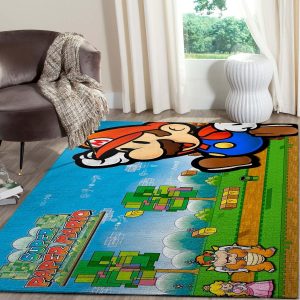 Super Mario Area Rug Gaming Floor Fx85312 Rug Carpet Area Rug For Living Room Bedroom Rug Home Decor