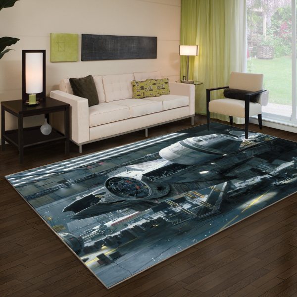 Sw Millennium Falcon Area Rug 06054