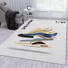 Sw Shoes Area Rug Bedroom Rug Christmas Gift Decor Area Rug For Living Room Bedroom Rug Home Decor