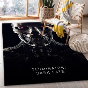 Terminator Dark Fate 2019 Rug Art Painting Movie Rugs Us Gift Decor Area Rug For Living Room Bedroom Rug Home Decor