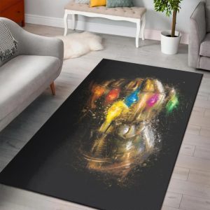 Thanos The Infinity Gauntlet Area Rug Rugs For Living Room Rug Home Decor Area Rug For Living Room Bedroom Rug Home Decor