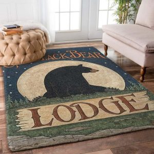 The Black Bear Ht1810260M Rug Carpet Area Rug For Living Room Bedroom Rug Home Decor