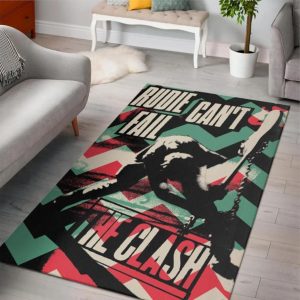 The Clash London Calling Area Rug Rugs For Living Room Rug Home Decor Area Rug For Living Room Bedroom Rug Home Decor