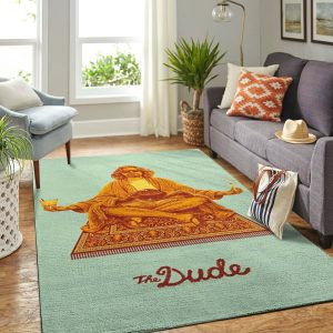 The Dude Area Rug Carpet The Big Lebowski Home Decor Homebeautyus Area Rug For Living Room Bedroom Rug Home Decor