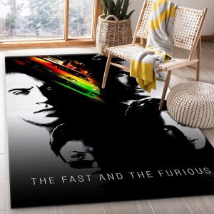 The Fast And The Furious Rug Movie Rug Floor Decor Home Decor Area Rug For Living Room Bedroom Rug Home Decor