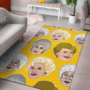 The Golden Girls Area Rug Carpet Carpet Area Rug For Living Room Bedroom Rug Home Decor