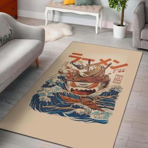 The Great Ramen Off Kanagawa Area Rug Carpet Carpet Area Rug For Living Room Bedroom Rug Home Decor