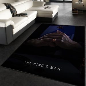The Kings Man 2020 Rug Movie Rug Floor Decor Home Decor Area Rug For Living Room Bedroom Rug Home Decor