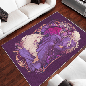 The Last Unicorn Area Rug – Home Decor – Bedroom Living Room Decor