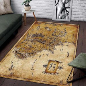 The Lord Of The Rings 1001 Matting Area Rug Carpet Area Rug For Living Room Bedroom Rug Home Decor