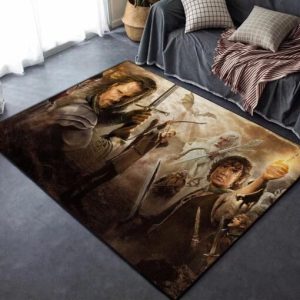 The Lord Of The Rings Area Rug Carpet Floor Rug Carpet Movie Home Decor Area Rug For Living Room Bedroom Rug Home Decor