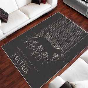 The Matrix Rug Carpet Mat All Over Print Area Rug For Living Room Bedroom Rug Home Decor