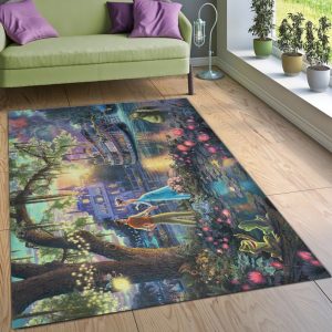 The Princess And The Frog Rug Living Room Rug Floor Decor Home Decor Area Rug For Living Room Bedroom Rug Home Decor