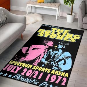 The Rolling Stones Area Rug Rugs For Living Room Rug Home Decor Area Rug For Living Room Bedroom Rug Home Decor