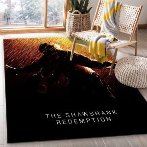 The Shawshank Redemption Rug Art Painting Movie Rugs Us Gift Decor Area Rug For Living Room Bedroom Rug Home Decor