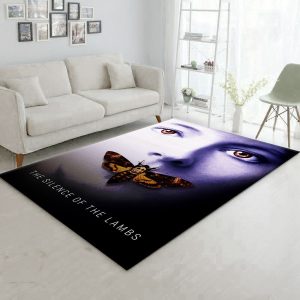 The Silence Of The Lambs Area Rug Art Painting Movie Rugs Home Decor Area Rug For Living Room Bedroom Rug Home Decor