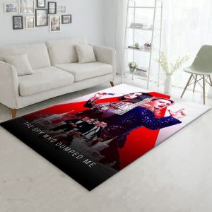 The Spy Who Dumped Me Rug Art Painting Movie Rugs Home Decor Area Rug For Living Room Bedroom Rug Home Decor