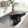 Three Eyed Raven Rug Gothic Rug Home Decor