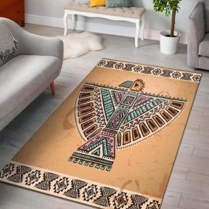 Thunderbird United Tribes Symbol Native American Pride Area Rug Carpet Area Rug For Living Room Bedroom Rug Home Decor