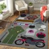 Top Gun Area Rug Carpet Movie Home Decor Area Rug For Living Room Bedroom Rug Home Decor
