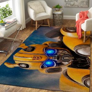 Transformer Movie Bumblebee Area Rug Carpet Movie Home Decor Area Rug For Living Room Bedroom Rug Home Decor