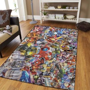 Transformer Rug Carpet Mat All Over Print Area Rug For Living Room Bedroom Rug Home Decor