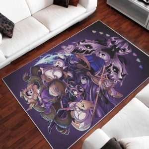 Undertale Rug Carpet Mat All Over Print Area Rug For Living Room Bedroom Rug Home Decor