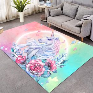 Unicorn Rose Clt240720 Living Room Rug Carpet Area Rug For Living Room Bedroom Rug Home Decor