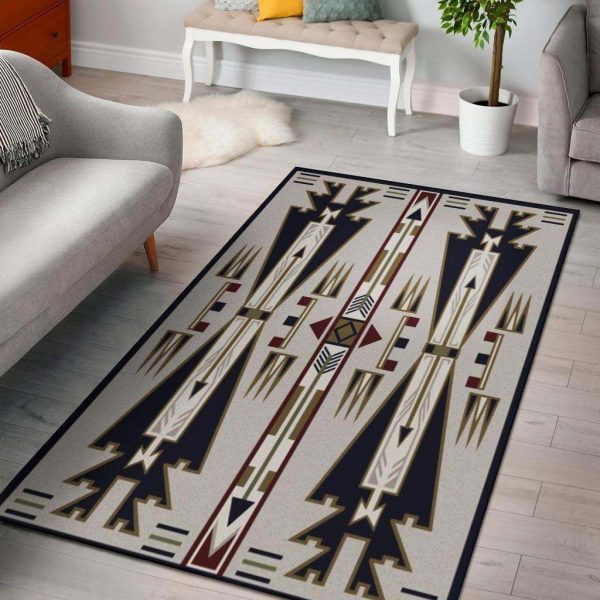 United Tribes Design Native American Area Rug Carpet Area Rug For Living Room Bedroom Rug Home Decor