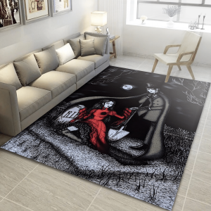 Vampire Original Area Rug Gothic Home Decor Rug Living Room Rug