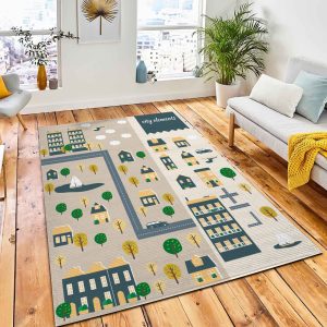 Vector City Elements Create Your Carpet Rug City Rug Home Decor
