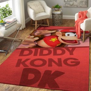 Video Game Fans Diggy Kong Area Rug Gaming Ym99079 Rug Carpet Area Rug For Living Room Bedroom Rug Home Decor