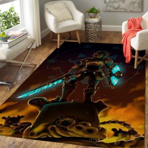 Videogame Fans The Legend Of Zelda Area Rug Carpet Link Gaming Home Decor Area Rug For Living Room Bedroom Rug Home Decor