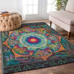 Viking Norse Mythology 3D Rug Bohemian Style Area Rug Living Room Rug Room Decor Rug