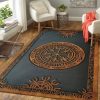 Viking Norse Rug Bohemian Style Area Rug Living Room Rug Room Decor Rug