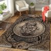 Viking Odin Rug Bohemian Style Area Rug Living Room Rug Home Decor Rug