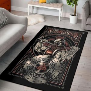 Viking Rectangle Rug Bohemian Style Area Rug Living Room Rug Home Decor Rug