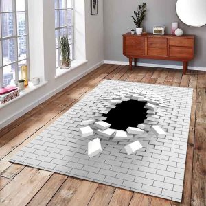 Vortex Illusion Area Rug Room Decor Rug