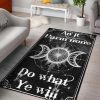 Wicca Area Rug Living Room Rug