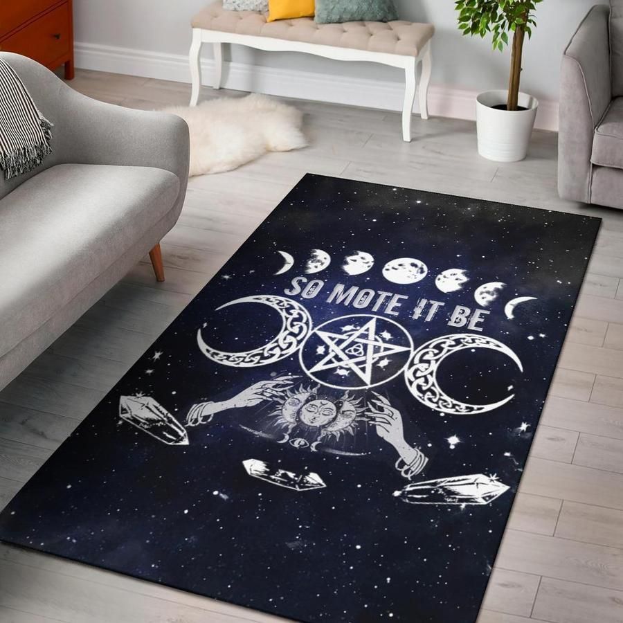 Wicca Moon Area Rug Living Room Rug Wicca Moon Area Rug Living Room Rug