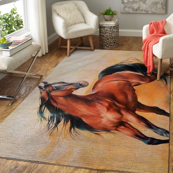 Wild Horse Area Rug 1910161 Yd67014 Rug Carpet Area Rug For Living Room Bedroom Rug Home Decor