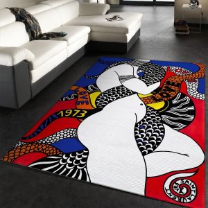 Ysl Vintage Love Poster Area Rugs Living Room Rug Christmas Gift Decor Area Rug For Living Room Bedroom Rug Home Decor